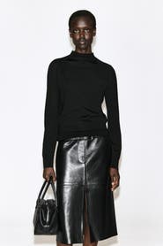 COS Merino Wool Funnel-neck Sweater