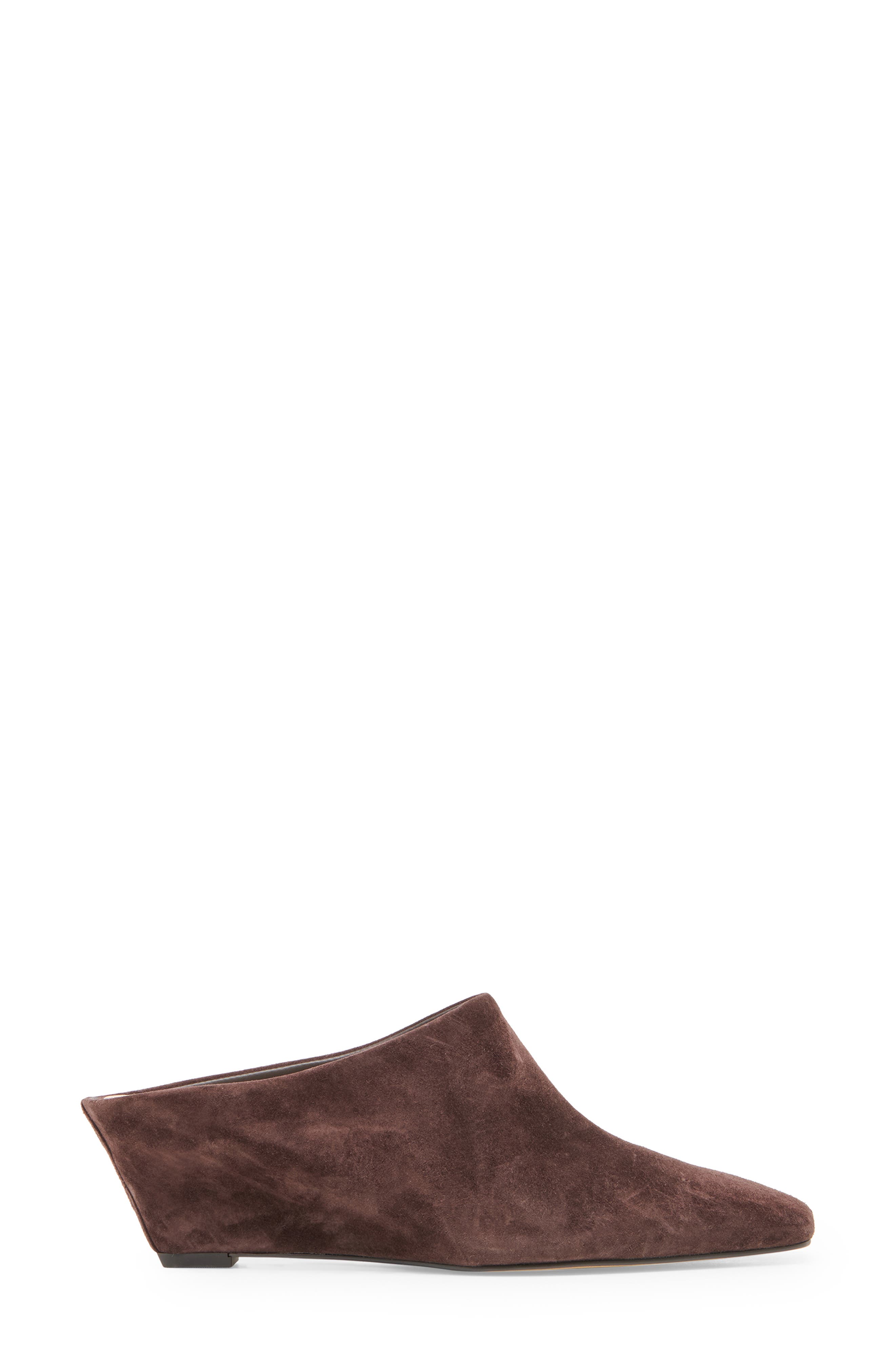 Hilah Wedge Pump, Alternate, color, MAHOGANY SUEDE