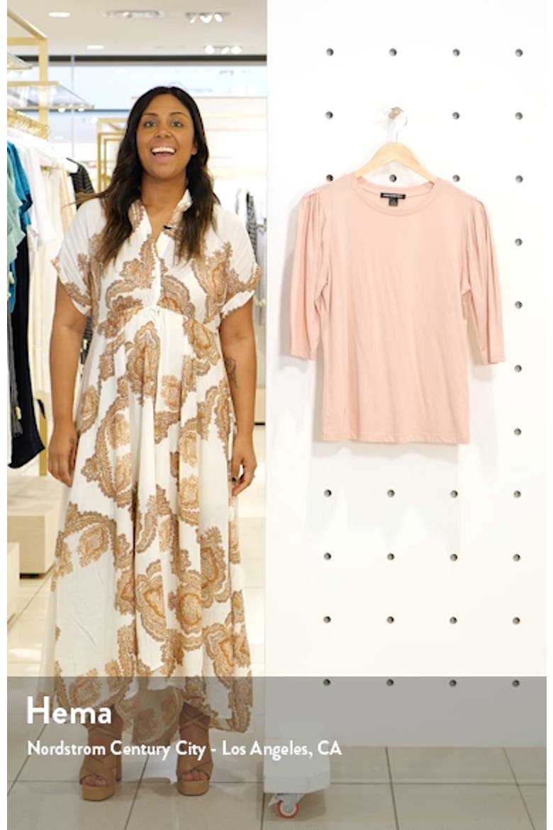 Puff Sleeve Tee (Nordstrom Exclusive) video