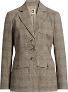 Anne Klein Plaid Jacket