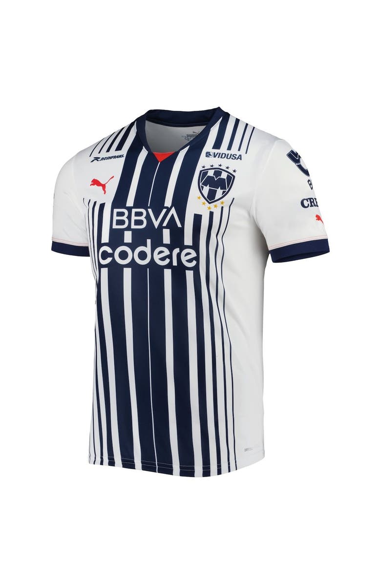 PUMA Men's Puma Navy CF Monterrey 2022/23 Home Replica Jersey, Alternate, color, 