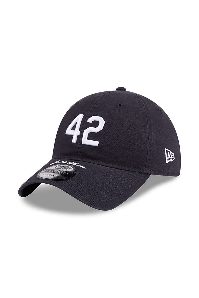 Youth New Era Navy Boston Red Sox 2026 Jackie Robinson Day 9TWENTY Adjustable Hat, Alternate, color, Navy