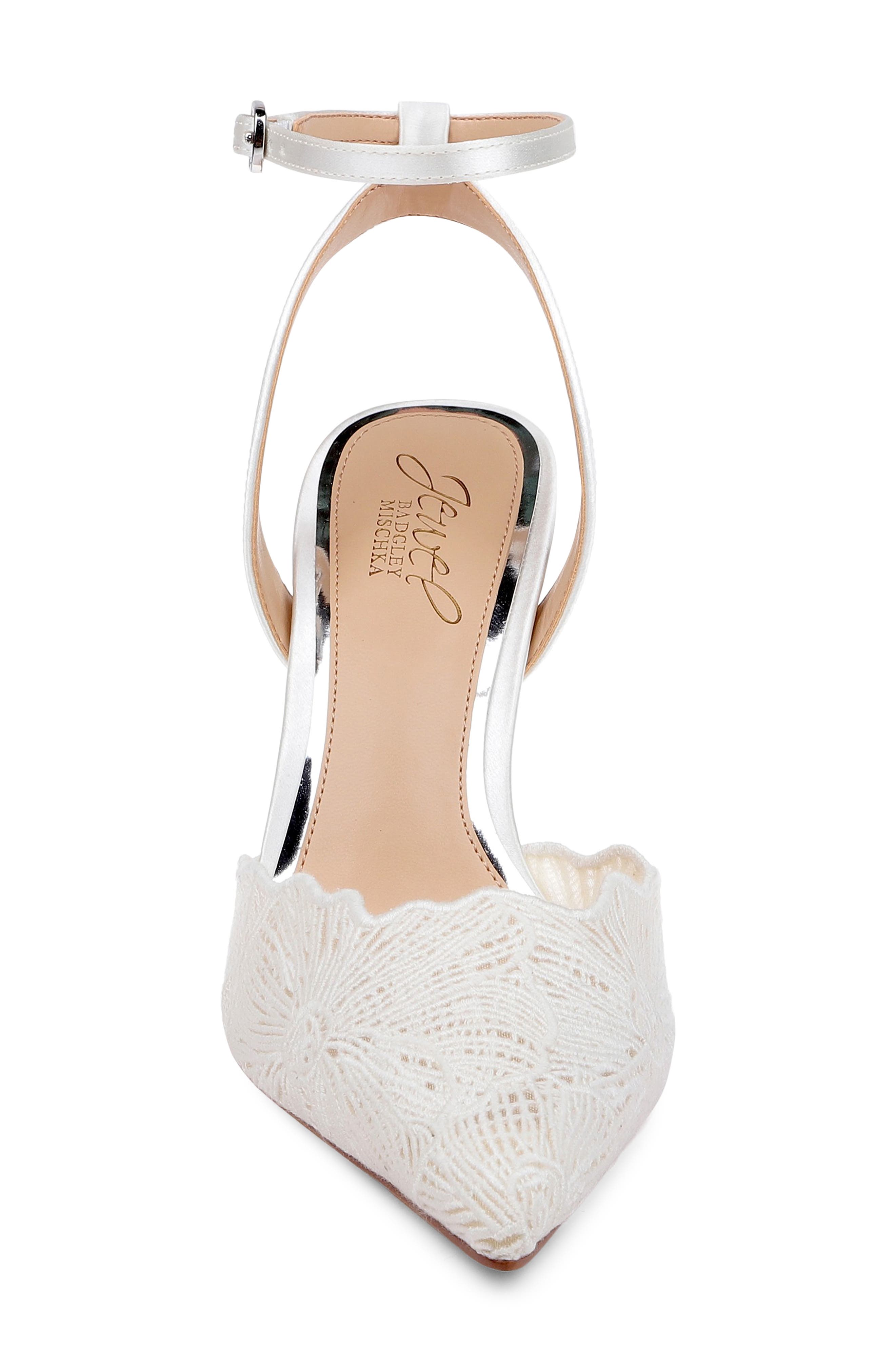 Zaima Ankle Strap Pump, Alternate, color, IVORY SATIN