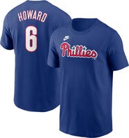 Nike Men's Nike Ryan Howard Royal Philadelphia Phillies Fuse Name & Number T-Shirt