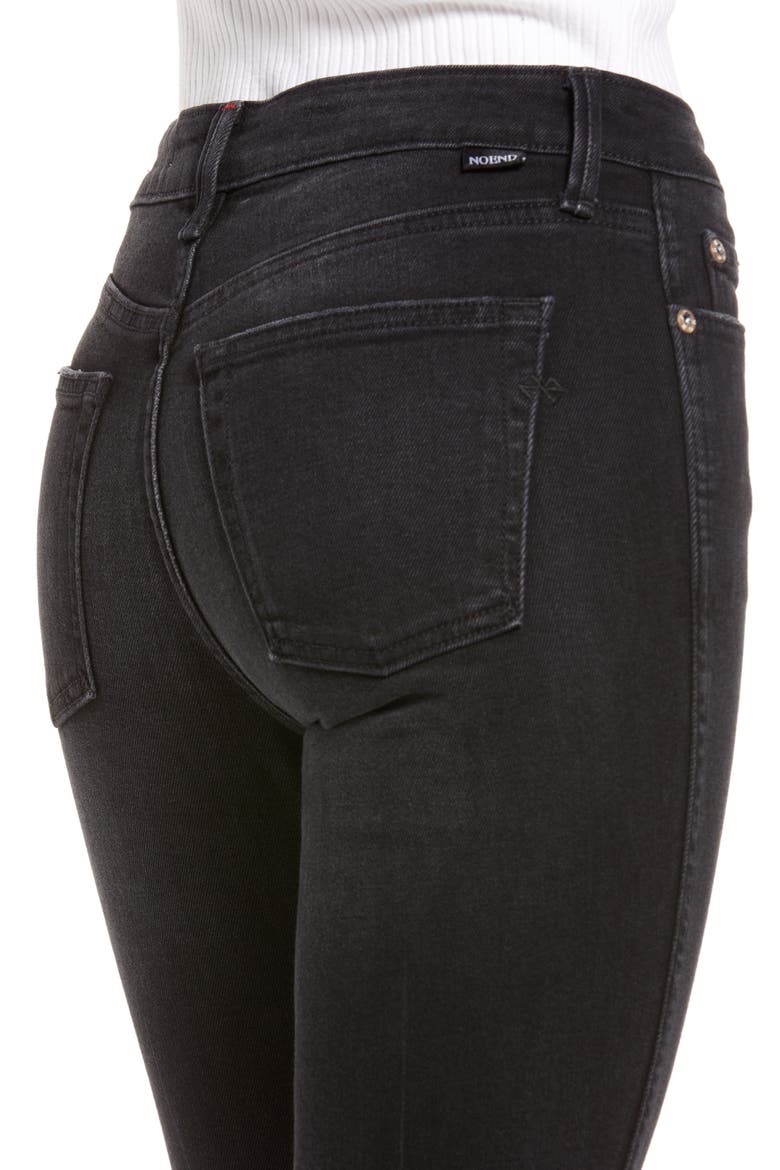 Farrah High Waist Fray Hem Flare Jeans, Alternate, color, NASHVILLE