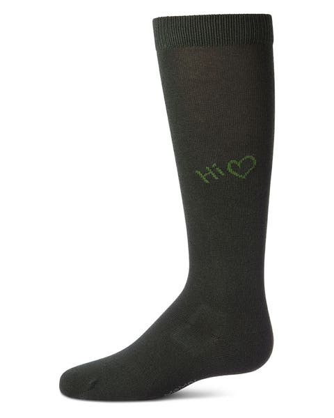 HI!-Graphic Knee High Sock