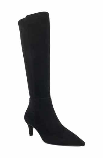 Sultry Leather Knee High Boot