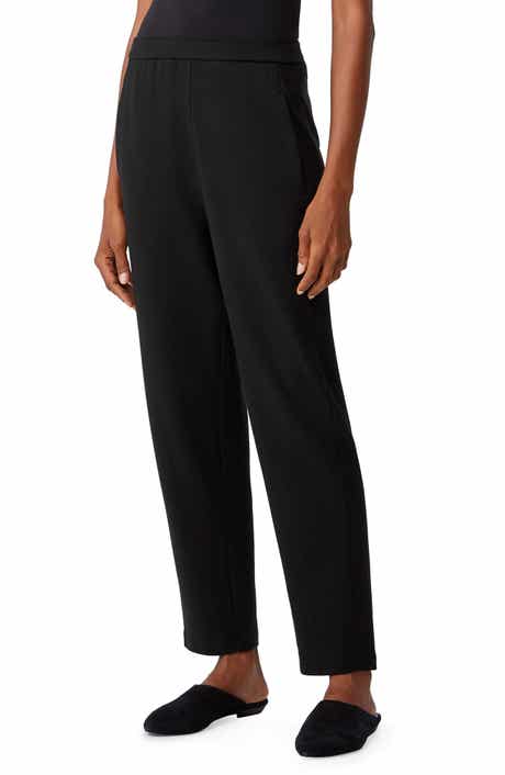 Eileen Fisher Slouch Fleece Ankle Pants