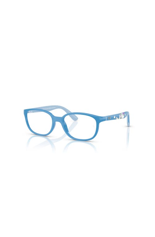 Ray Ban Ray-ban 46mm Phantos Optical Glasses In Blue