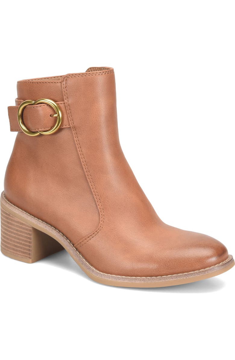 EUROSOFT Hawthorne Buckle Bootie, Main, color, Luggage