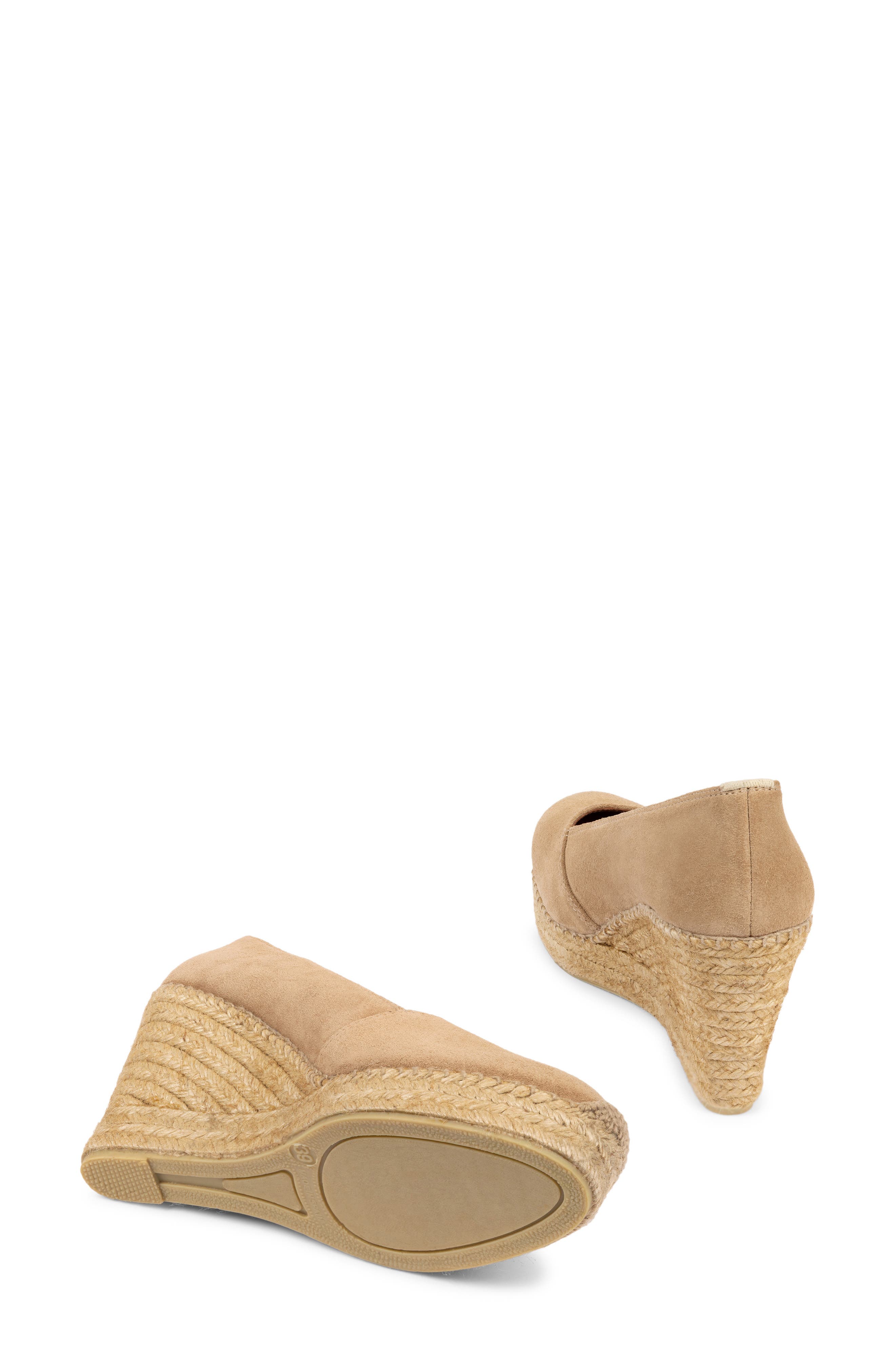 Penelope Chilvers Colina Espadrille Wedge Pump, Alternate, color, Sand