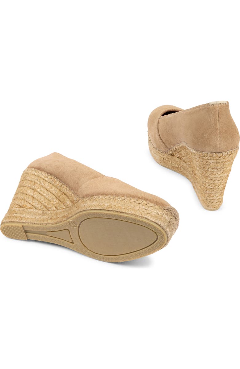 Penelope Chilvers Colina Espadrille Wedge Pump, Alternate, color, Sand