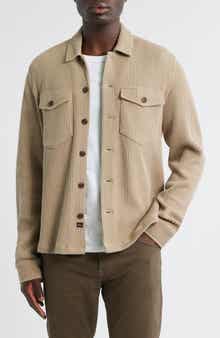 Rails Wells Waffle Knit Shirt Jacket