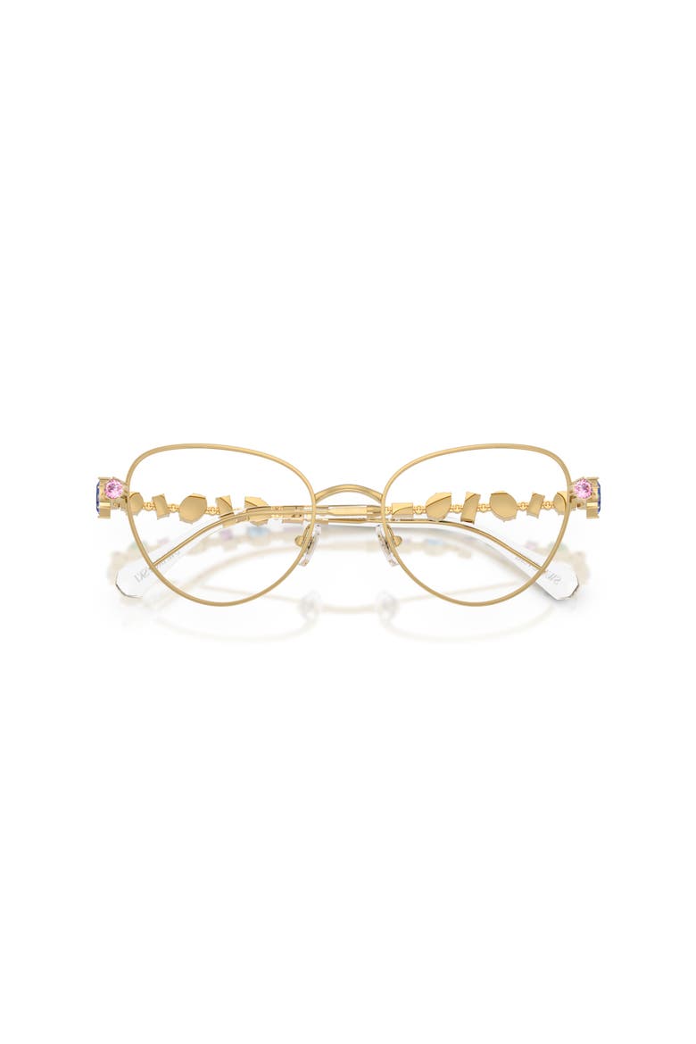 51mm Cat Eye optical glasses, Alternate, color, Gold