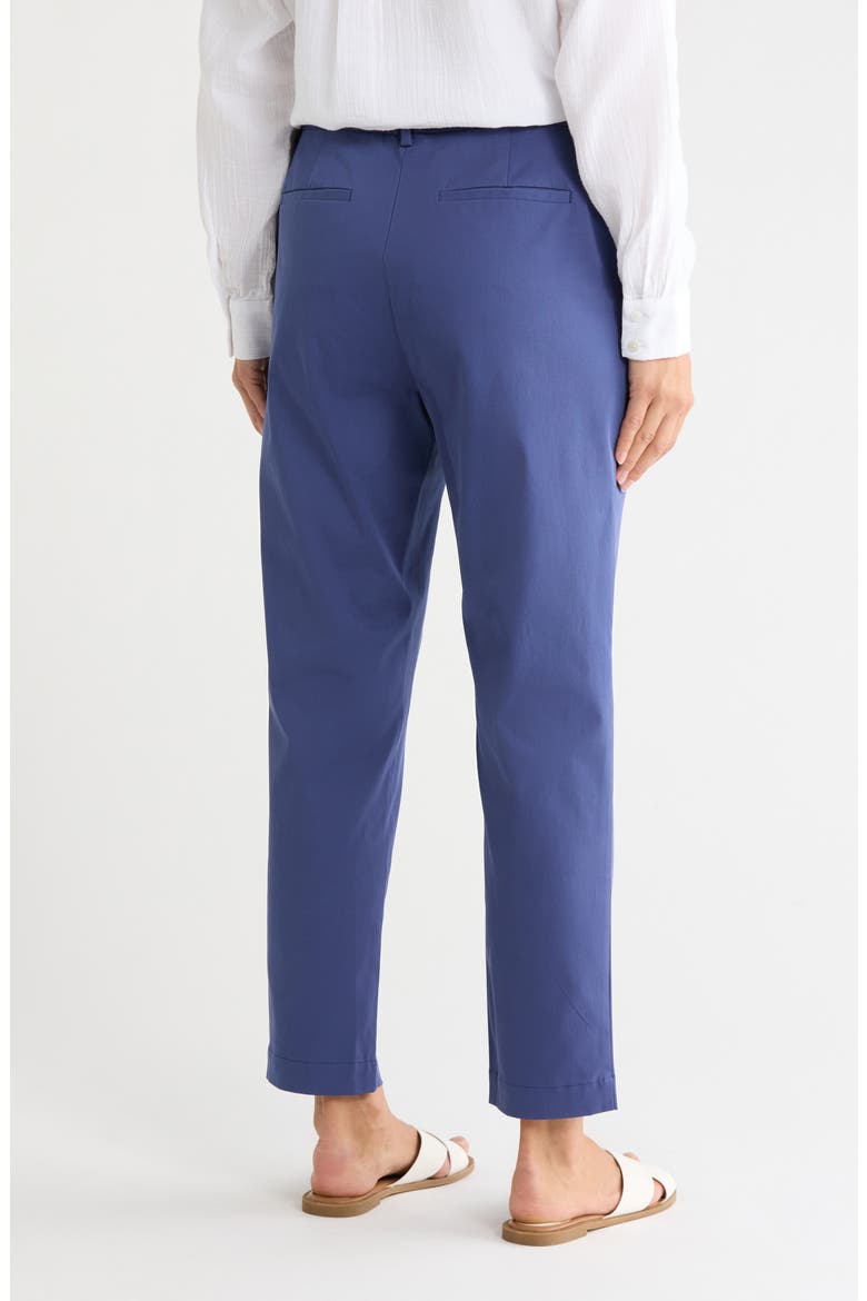 High Waist Ankle Tapered Pants, Alternate, color, BLUET