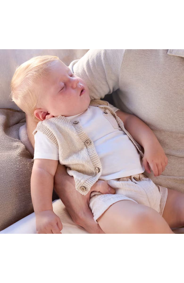 Mayoral Summer Outfit, Alternate, color, Beige