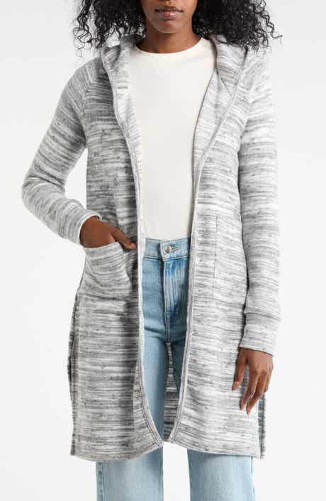 Hooded Sweater Cardigan