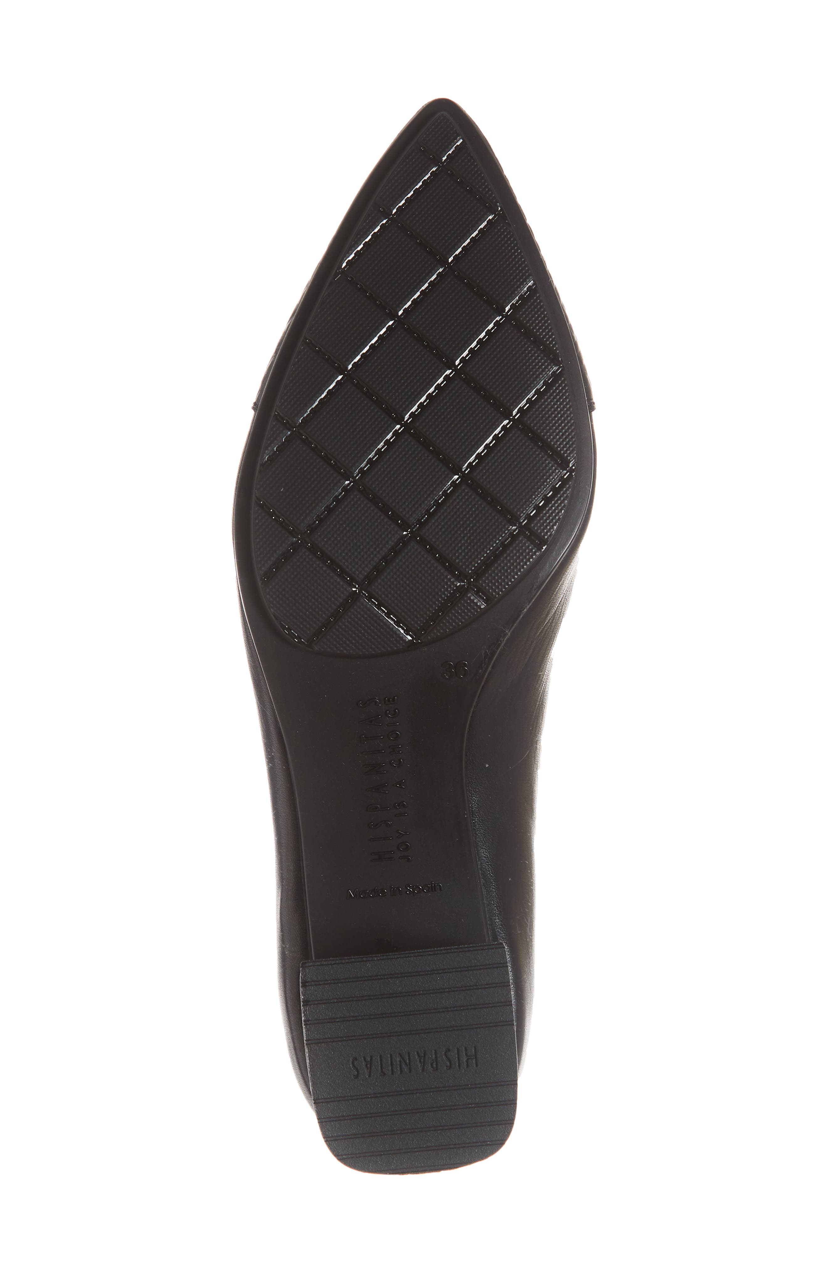 Lanita Pump, Alternate, color, CAIMAN/ SOHO BLACK LEATHER