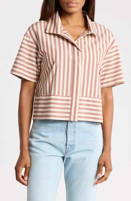 Striped Short Sleeve Shirt