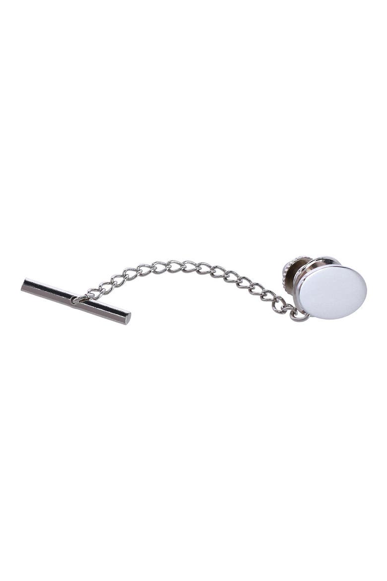 Sutton Sterling Silver Tie Tack, Main, color, SILVER