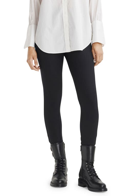 Rag & Bone Lily High Waist Bootcut Ponte Pants In Black