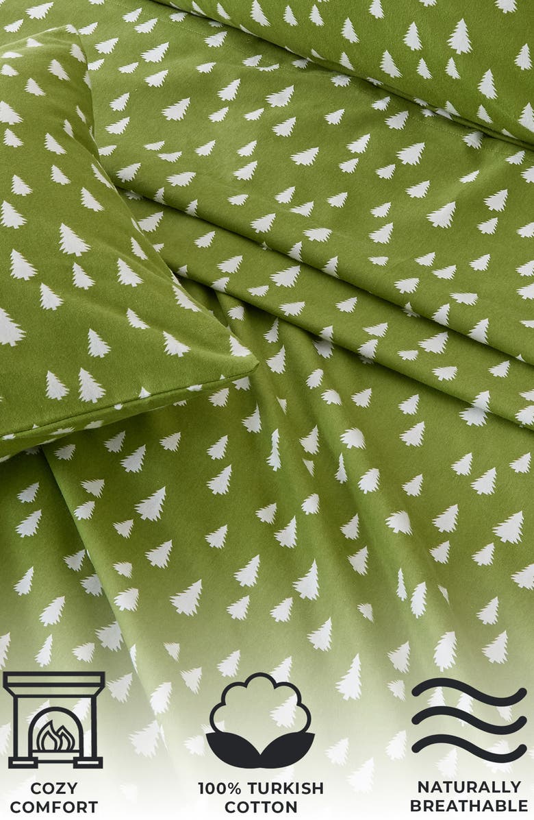 Turkish Cotton Holiday Print Sheet Set