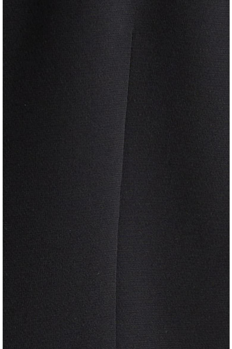 Floral Ribbons Diamante Crepe Jacket, Alternate, color, BLACK MULTI