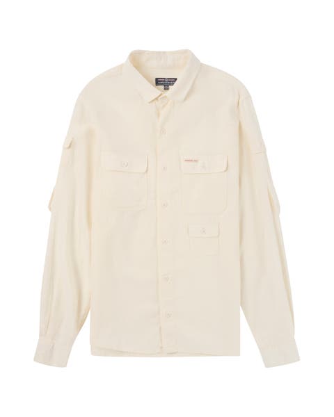Traveller's Linen Shirt Mens