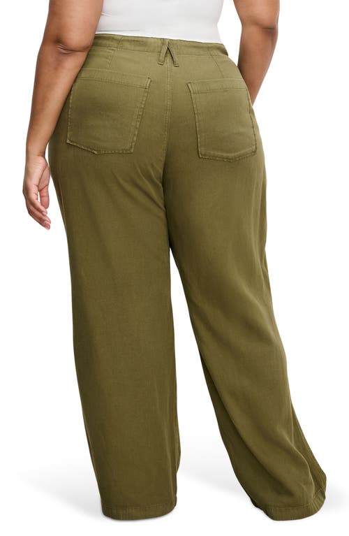 GOOD AMERICAN GOOD AMERICAN LITE COTTON BLEND PANTS
