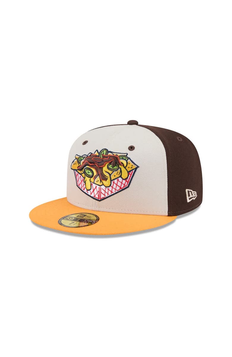 New Era Men's New Era  Brown Memphis Redbirds Theme Nights 59FIFTY Fitted Hat, Main, color, Brown