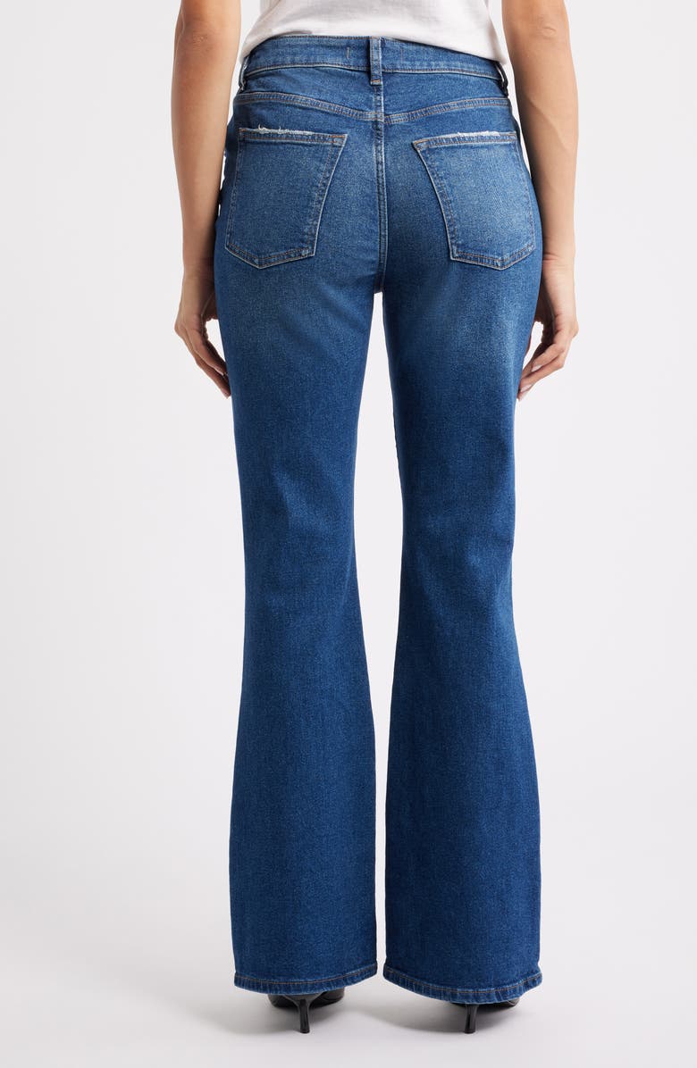 WARP+WEFT NAO High Waist Bootcut Jeans, Alternate, color, Bowie