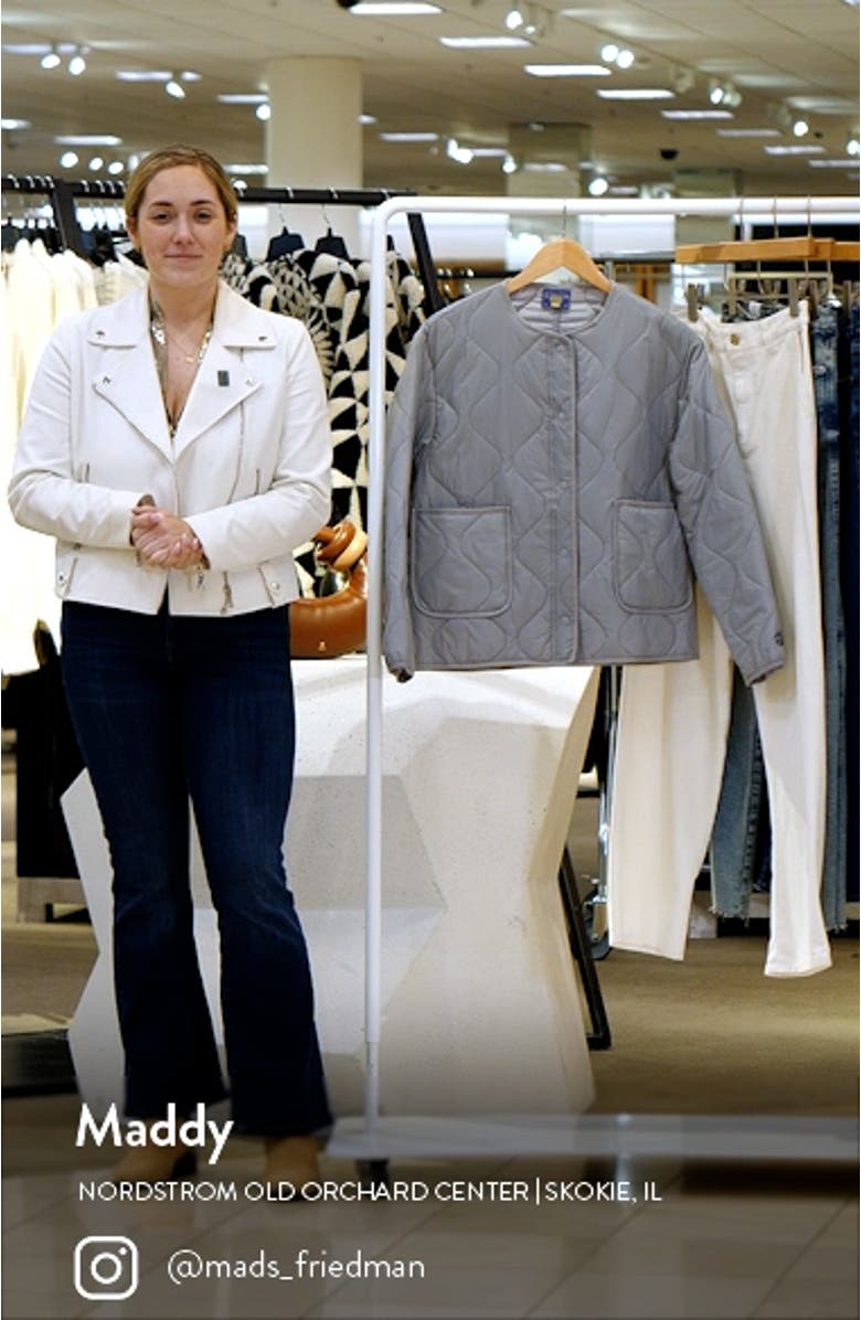 Alpine Slopes Quilted Bomber Jacket, sales video thumbnail