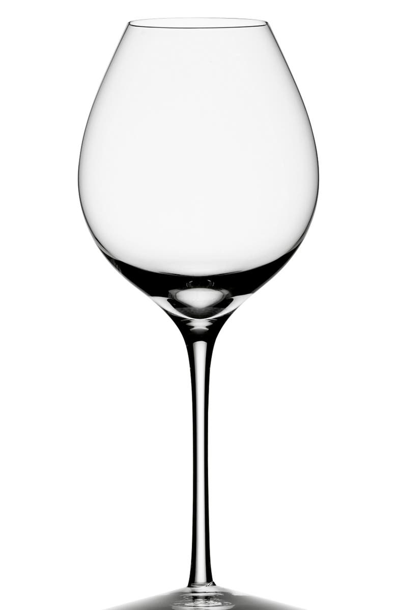 Orrefors 'Difference' Fruit Wine Glass, Alternate, color, Clear