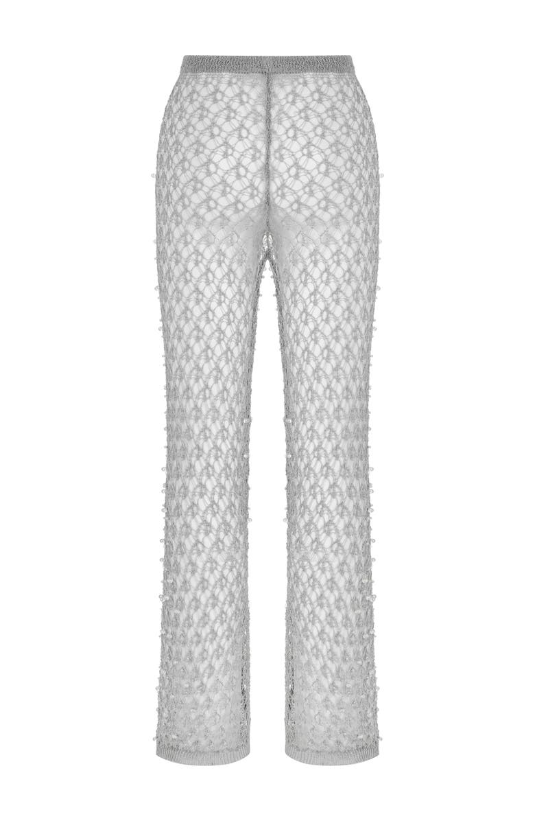Nocturne Shimmering Threaded Mesh Pants, Alternate, color,