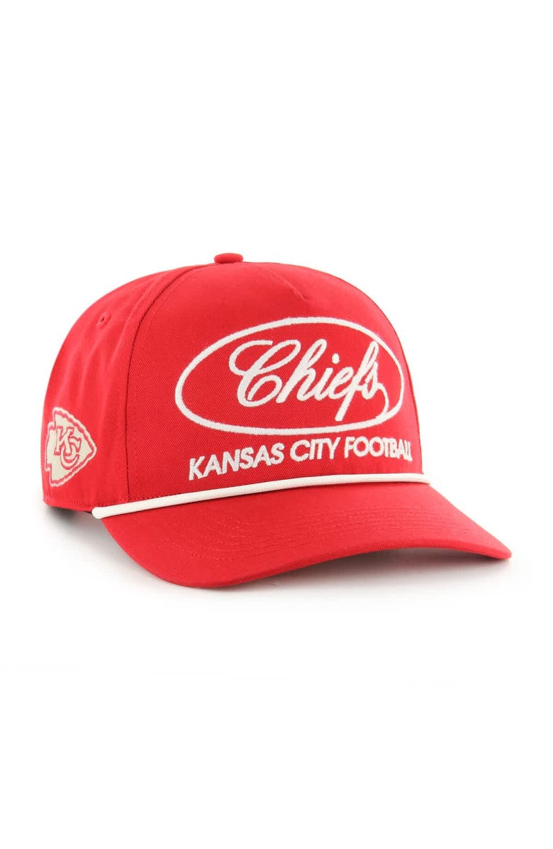 '47 Men's '47 Red Kansas City Chiefs Foundational Hitch Adjustable Hat, Main, color, Red