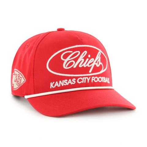 Men's '47 Red Kansas City Chiefs Foundational Hitch Adjustable Hat