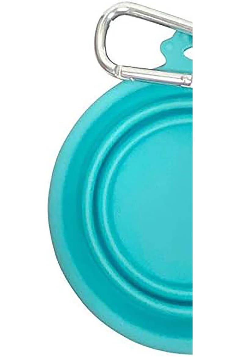 Silicone Travel Bowl For Dogs & Cats Xsmall, 7oz, Alternate, color, Multicolored