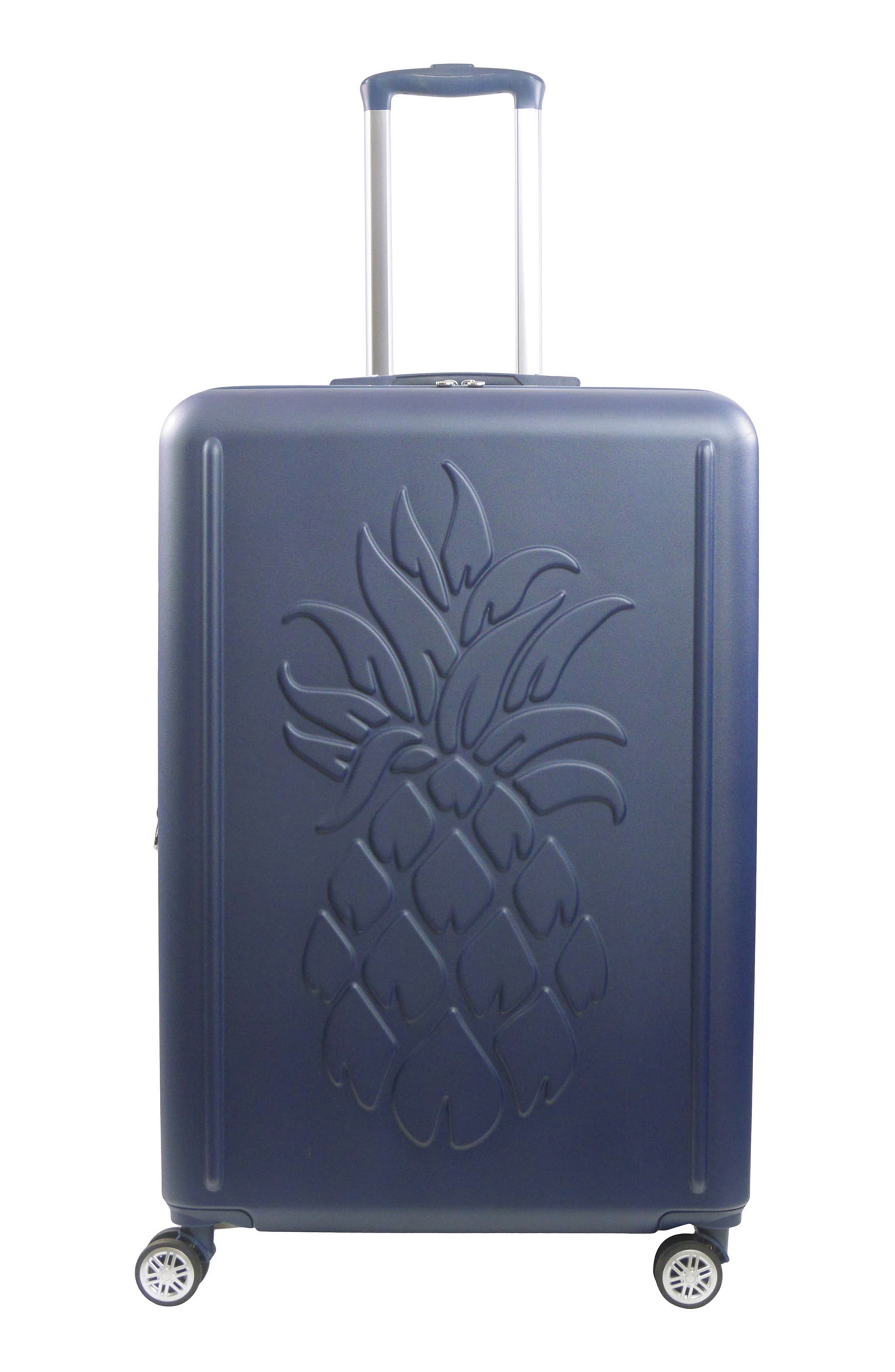 Tommy Bahama 30-Inch Hardside Spinner Luggage, Alternate, color, Navy