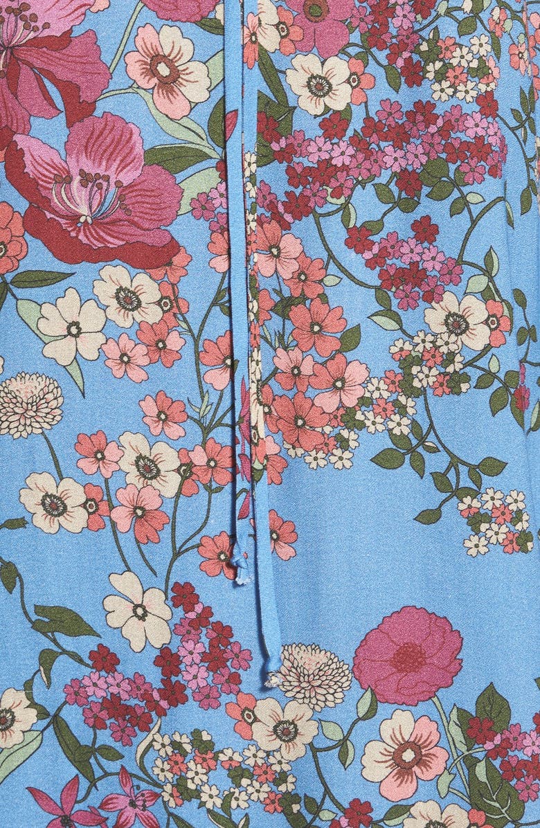 WAYF Cold Shoulder Shift Dress, Alternate, color, 