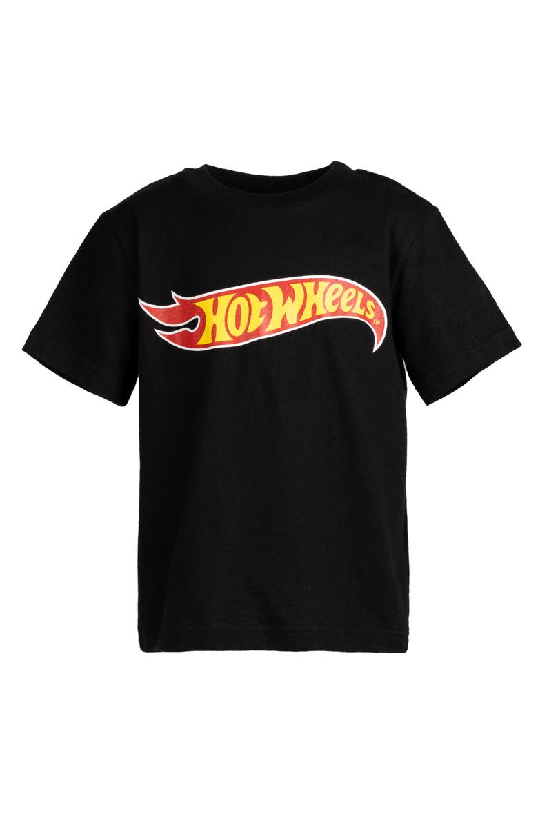Hot Wheels 3-Pack Short Sleeve Tees, Alternate, color, Red Grey Black