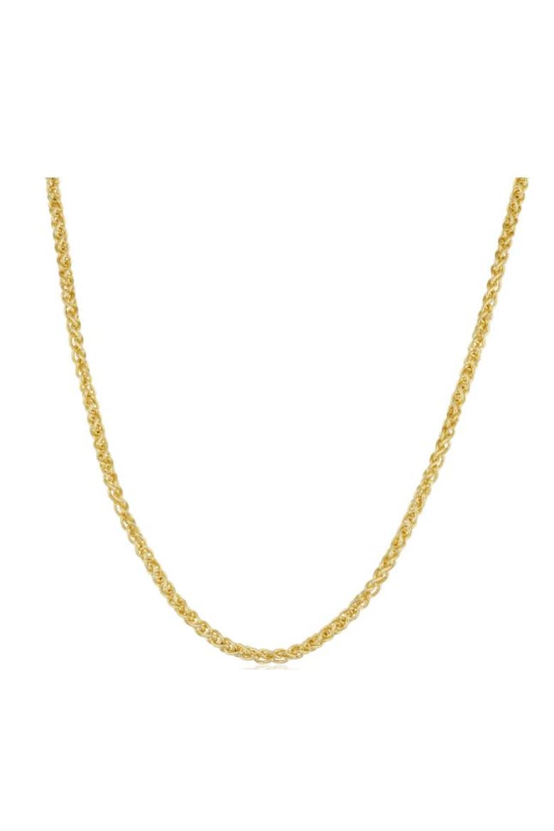 14k Gold Filled 2.5mm Round Wheat Chain Necklace, Main, color, 14k Yellow Gold