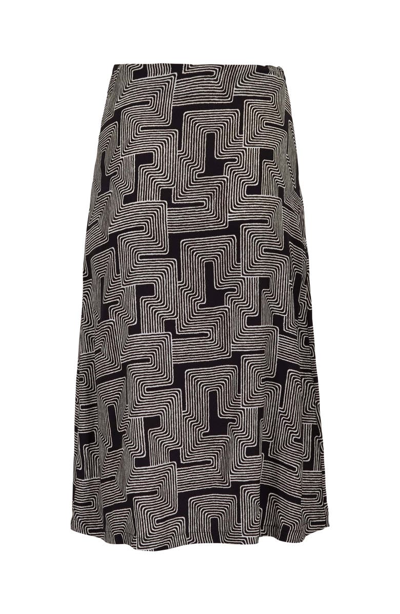 Lords of Harlech Inter Twine Womens Midi Skirt, Alternate, color, Inter Twine Black