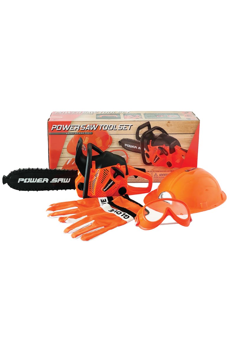 THE BUBBLE FACTORY Power Saw Toy Set, Main, color, Multicolored