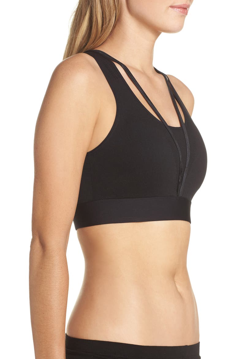 Vixen Sports Bra, Alternate, color, BLACK