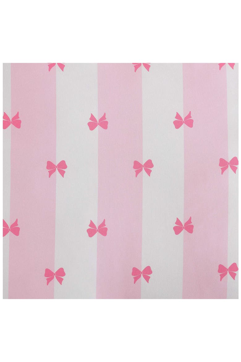 Bow Stripe 8-Piece Set, Alternate, color, BRIGHT PINK