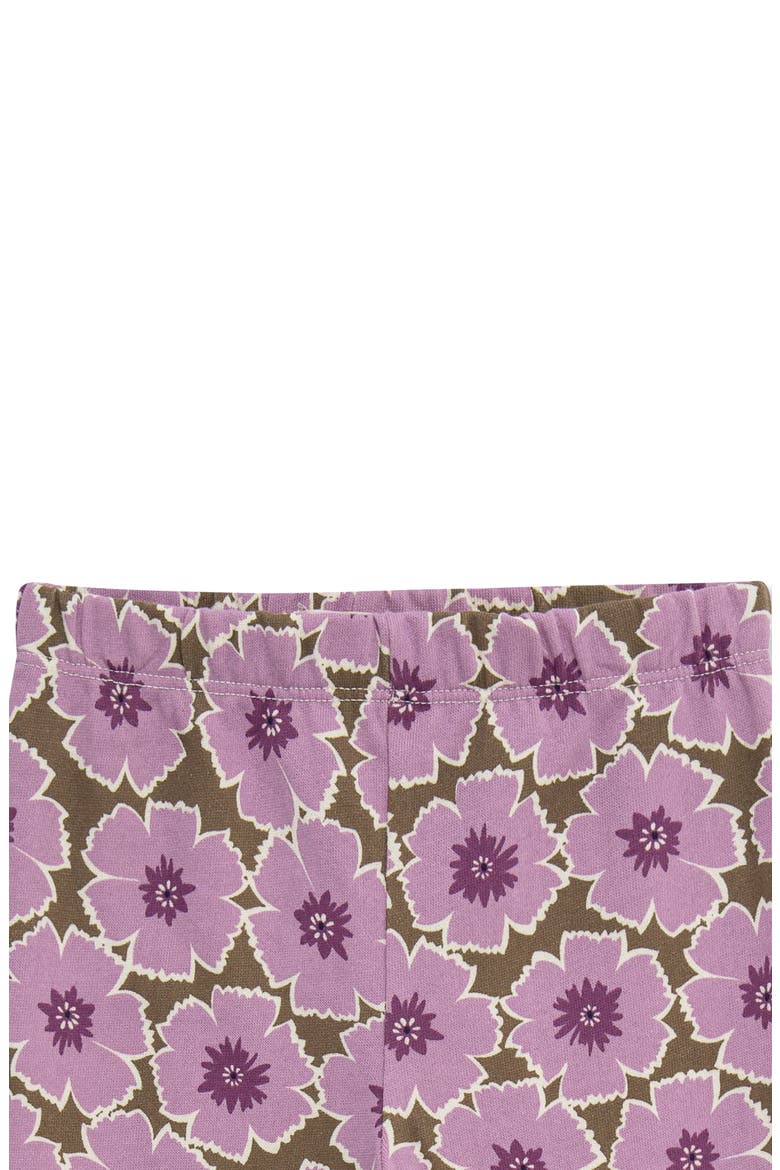 Kids' Violet Garden Top & Pants Set, Alternate, color, OFF-WHITE