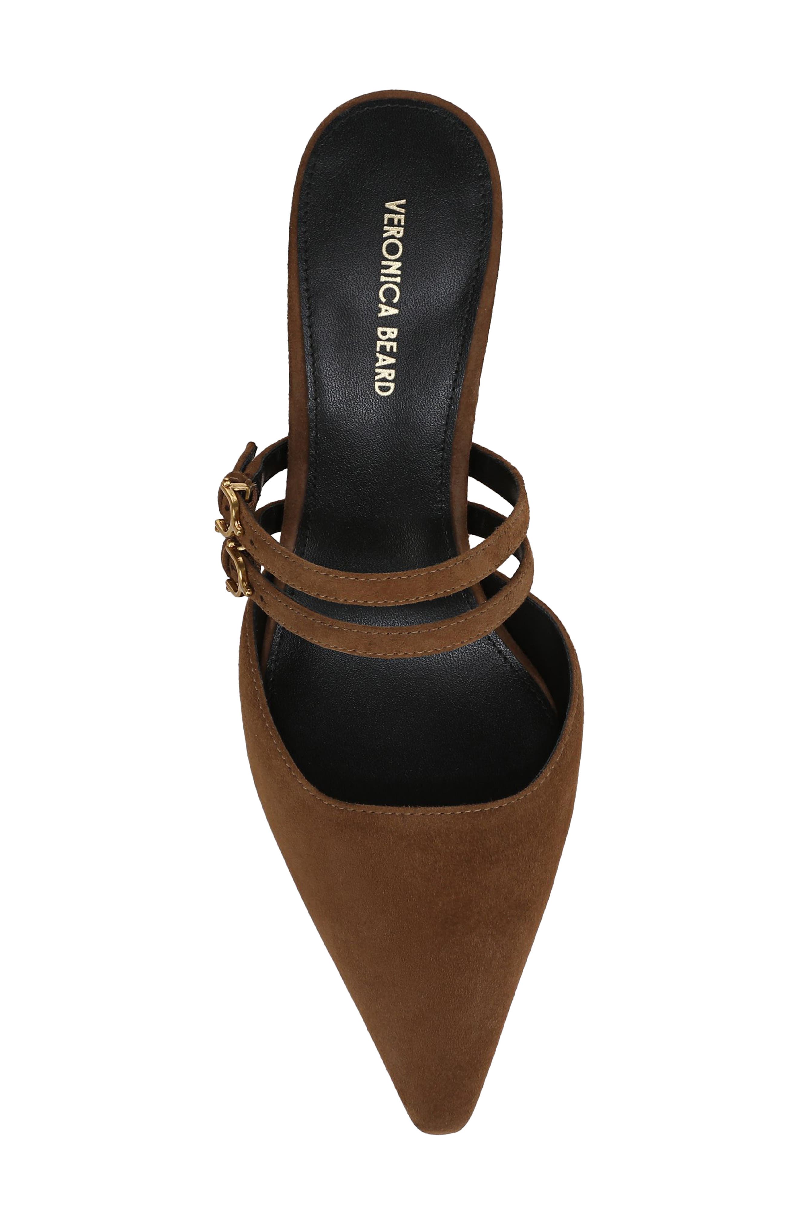 Veronica Beard Corrie Pointed Toe Pump, Alternate, color, Hazelwood