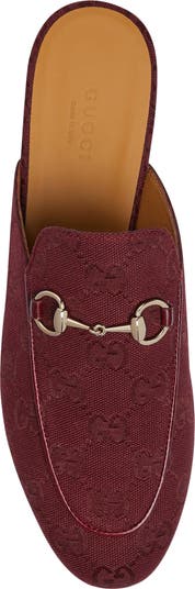 Gucci Princetown GG Canvas Loafer Mule (Women) | Nordstrom Gucci Princetown GG Canvas Loafer Mule (Women) | Nordstrom