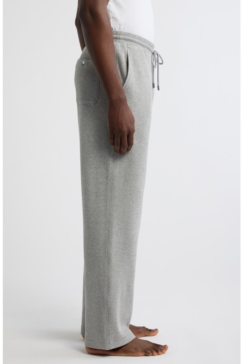 Gingham Pajama Pants, Alternate, color, CHARCOAL