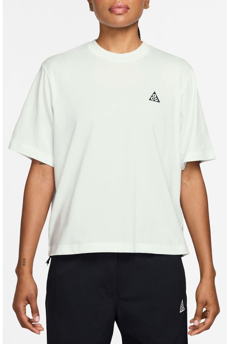 ACG Dri-FIT Boxy Graphic T-Shirt, Main, color, SUMMIT WHITE